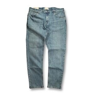 NWT Everlane The Slim Fit Jean Mens 40x34 Light Wash Organic Cotton Denim